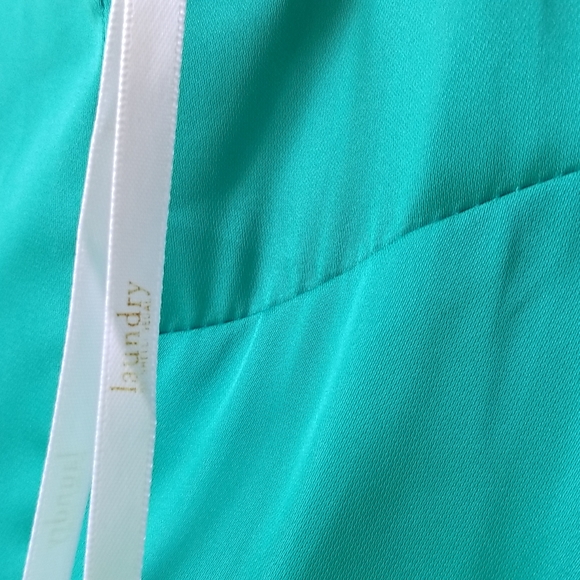 Laundry esmerald halter blouse. Sz.4 - Picture 10 of 11